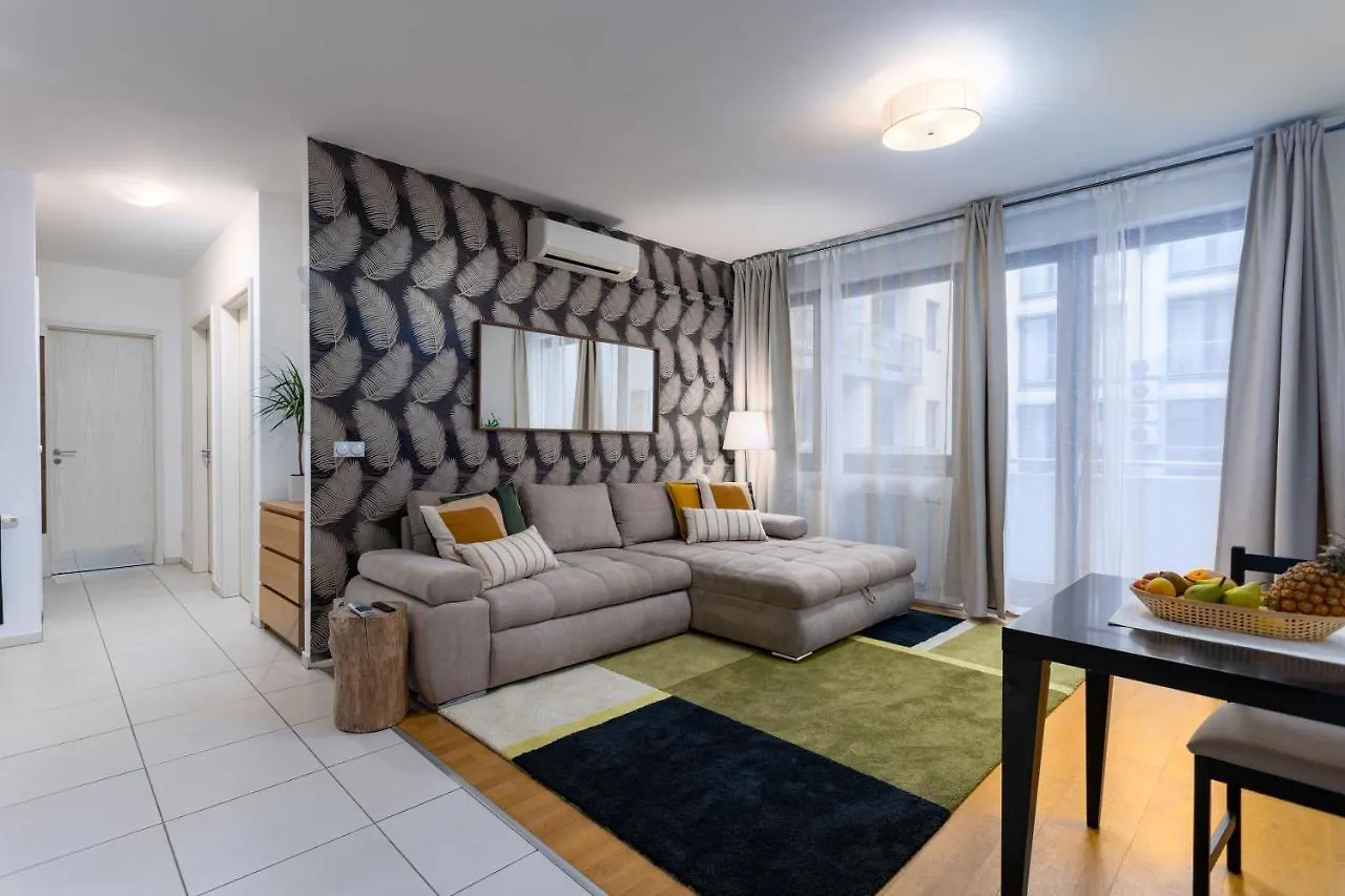 Apartament Urban Oasis With Free Parking Budapeszt